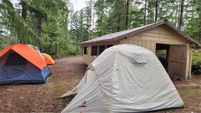 Twana Lodge Tent Camping Area