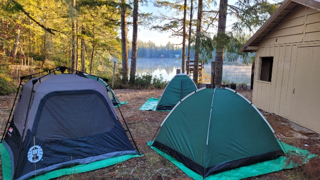 Troop 727G Camping Weekend - Twana Lodge - September, 2021