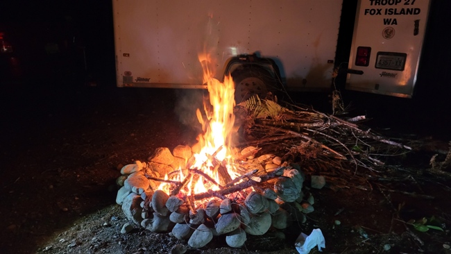 Troop 727G Camping Weekend - Twana Lodge - September, 2021